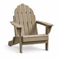 Sedia Adirondack in legno composito marrone per esterni