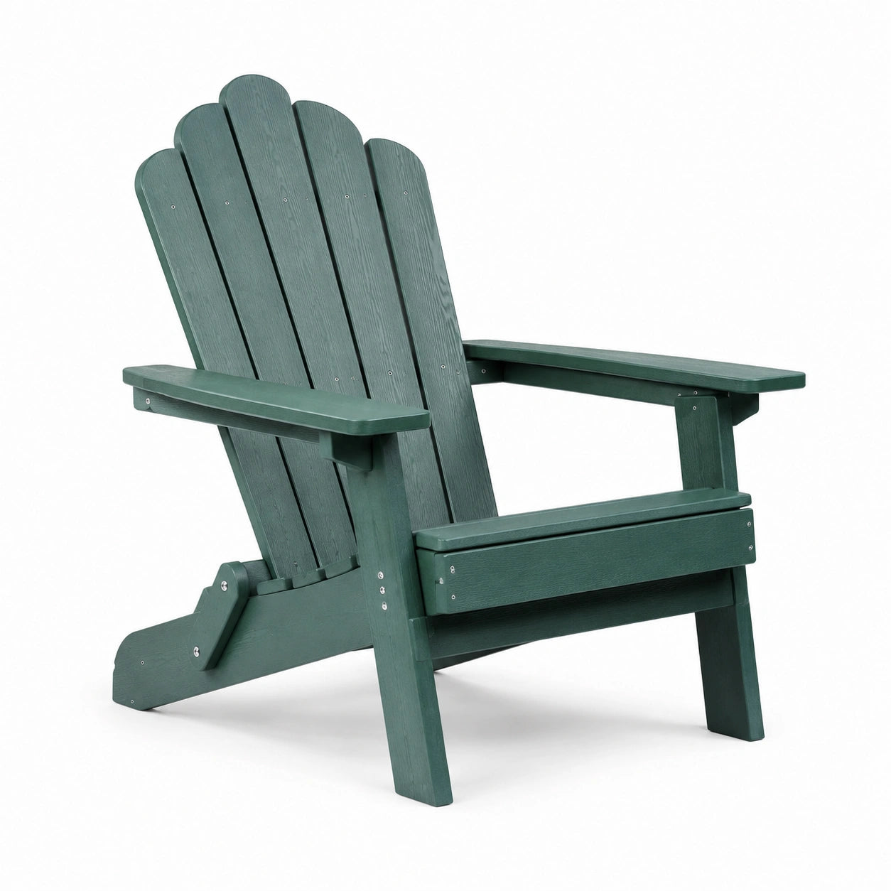 Sedia da esterni in legno verde