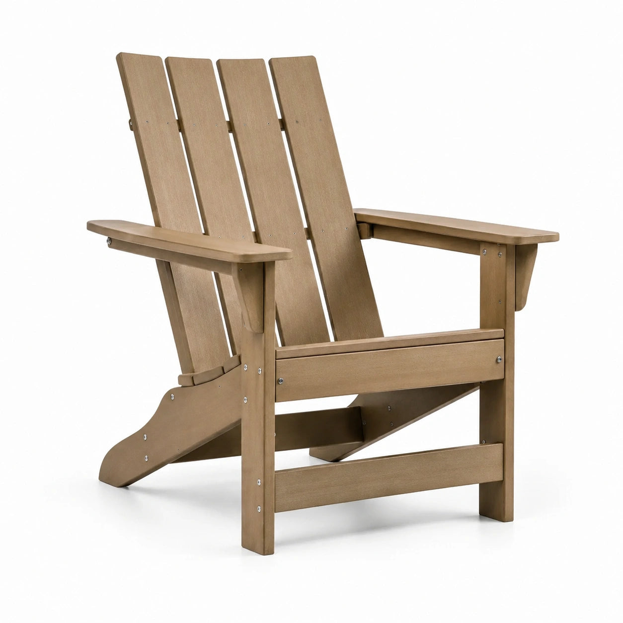 Sedia Adirondack in legno marrone da esterno