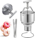 Macchine per ciambelle, 18x18x42 cm, 5 L, 90 mm, Argento, acciaio inox