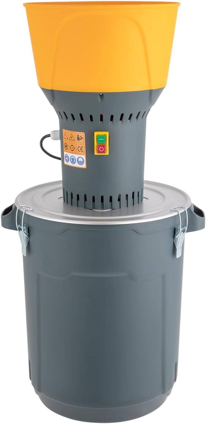 Macinini, WUPYI2018, 8 mm, 69 x 46 x 46 cm, 220 V, Nero, vano contenitore
