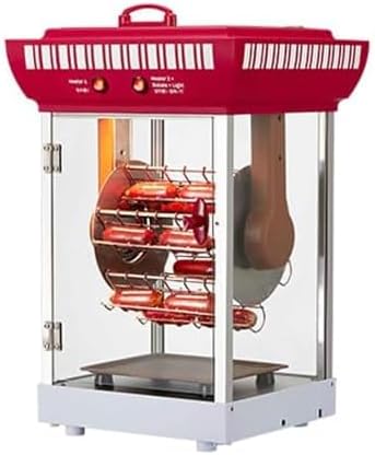 Macchine per Hot Dog, 600 W, 11 kg, Nero, acciaio inox