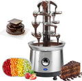 Fontane di cioccolata, 1,1 kg, 220 x 215 x 430 mm, Argento, acciaio inox
