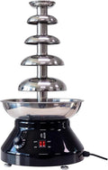 HSRG, Fontane di cioccolata, 230 W, 3000 Ml, Nero, acciaio inox