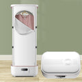 Armadio, DPDZSW, Grigio, struttura pieghevole, illuminazione LED, telecomando, funzionamento senza fili