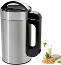 Frullini montalatte automatici, 1.2 L, 21 x 32 cm, 800 W, Nero, acciaio inox