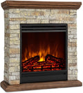KLARSTEIN, Stufe elettriche, 1800 W, Nero, MDF, illuminazione LED, timer, protezione dal surriscaldamento