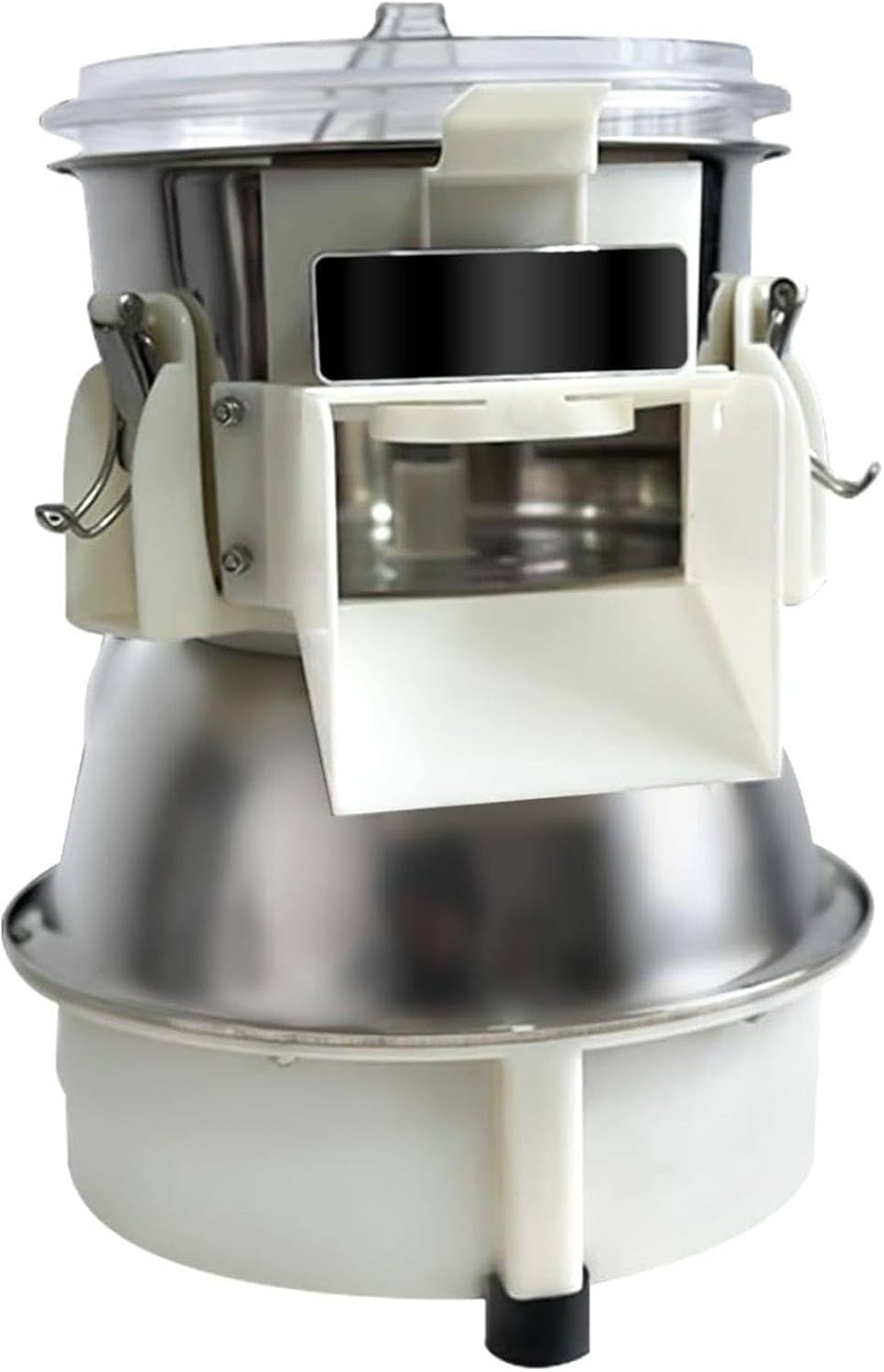 MhWrughts, Tritacarne, 180 W, 5 x 10 cm, Argento, acciaio inox