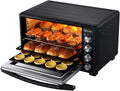 Forno elettrico, 40 litri, 479 x 433 x 330 mm, 1500 W, Nero/Argento, timer, Airfryer, spegnimento automatico