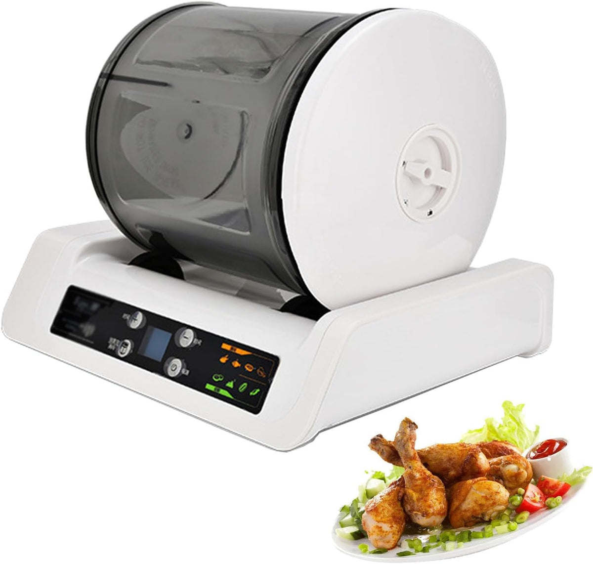 KJHYYPP, Macchine sottovuoto per alimenti, 5 L, Nero