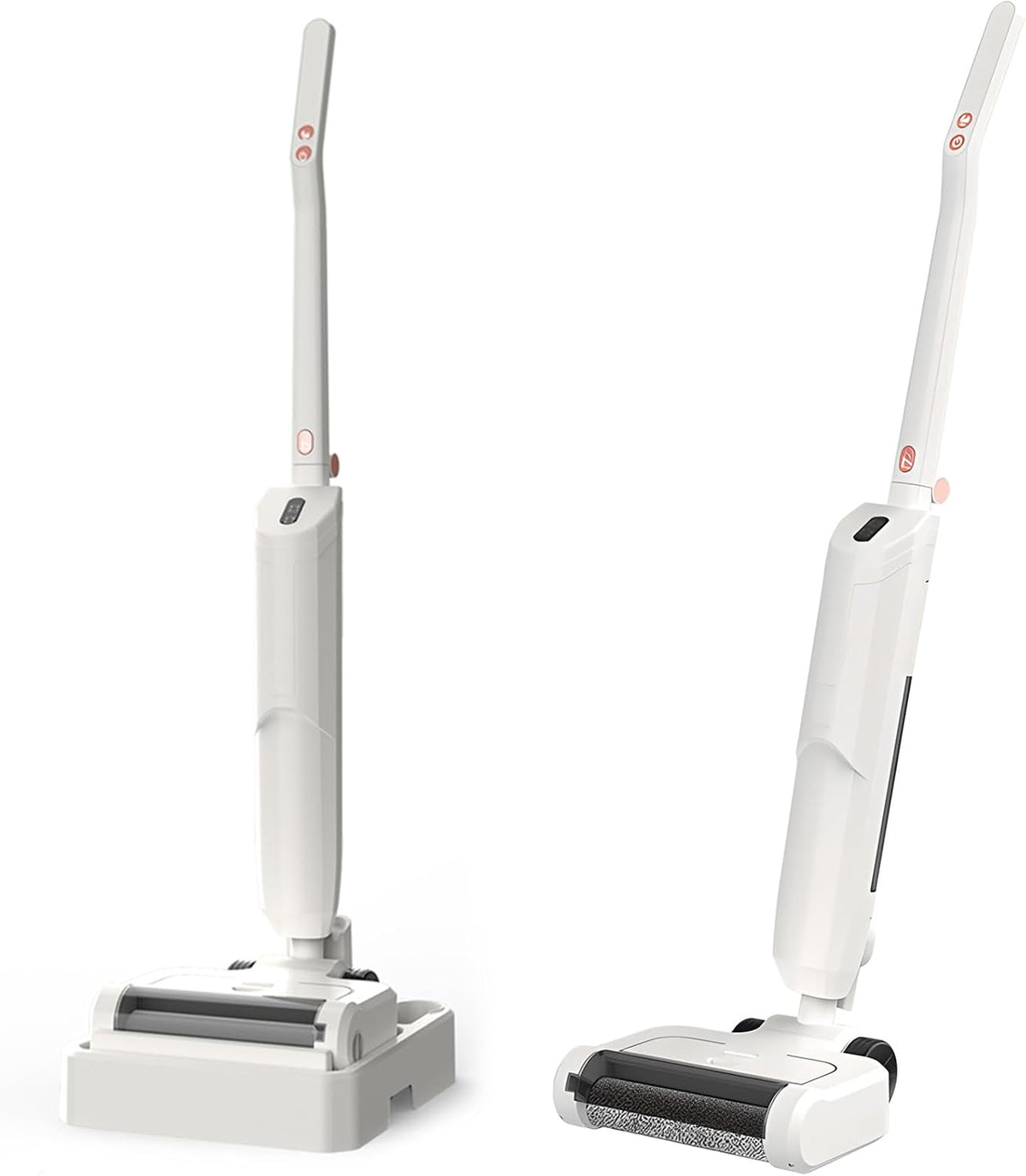 Aspirapolvere, Nero, illuminazione LED, autopulizia, funzionamento senza fili, 3 in 1