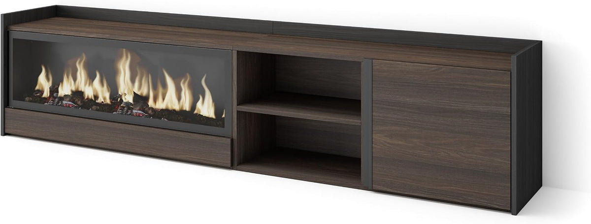 Skraut Home, Smart TV, 109 cm, 50 cm, 35 cm, Nero, alluminio, illuminazione LED, telecomando