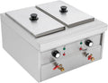 Queeucaer, Macchine per la pasta elettriche, 54 x 46,5 x 28,5 cm, 220 V, 2 kW, Nero, acciaio inox