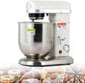 NzEupno, Impastatrice planetaria, 5 L, 250 g, 350 W, Bianco, acciaio inox