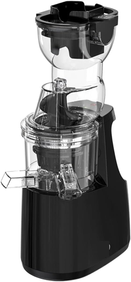7LiuYueFei6, Centrifughe ed estrattori di succo, 220 V, 255 × 200 × 560 mm, 85 mm, Nero, protezione dal surriscaldamento
