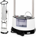 Stiratrici a vapore verticali, Venkillian, 1400 W, 6 Bar, 1.6 L, Nero, alluminio, struttura pieghevole, 2 in 1