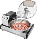 Kozivmo, Robot da cucina, 5 l, 250 W, 1500 giri/min, Argento, acciaio inox, vano contenitore