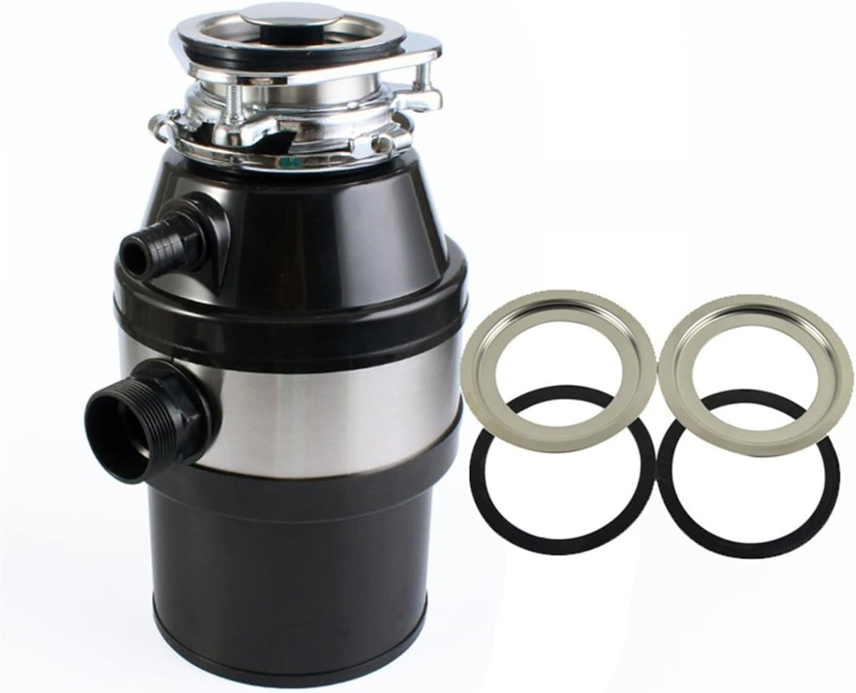 Tritarifiuti e parti, 210 mm, 235 mm, 410 mm, Nero, acciaio inox
