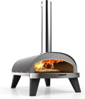 ZiiPa, Forno per pizza, Nero/Argento