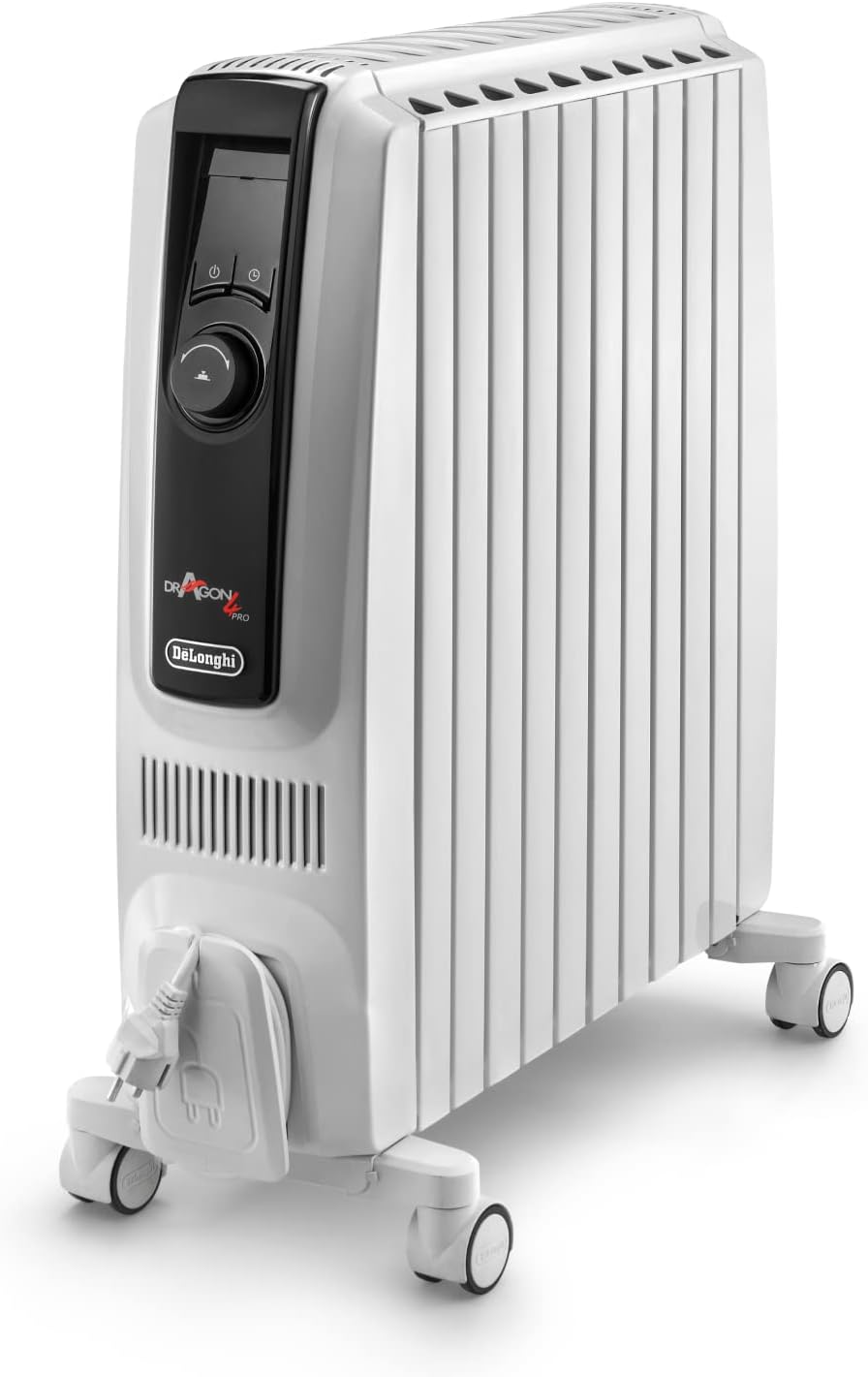 De'Longhi, Radiatori, TRDX41025E, 75 m, Bianco, timer