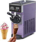 ZenSeFarin, Gelatiera, 5 Kg, 20 x 40 x 51 mm, 18 °C, Viola, acciaio inox, illuminazione LED