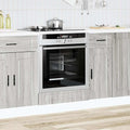 GeenYuu, Forno a microonde, 60 x 46 x 81,5 cm, 50 kg, Grigio
