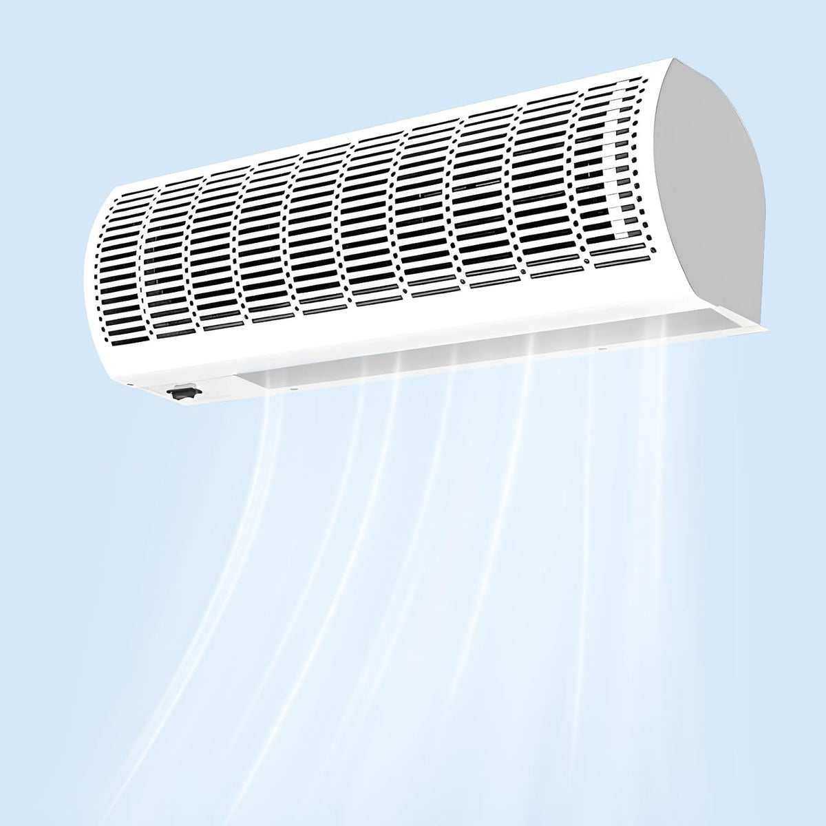 Ventilatori da parete, Nero, telecomando