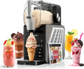 Azmsary, Gelatiera, 2,5 l, Nero, illuminazione LED