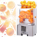EXSHUING, Estrattori succo albero singolo masticatori, 30 × 40 × 78 cm, 120 W, 80 mm, Argento, acciaio inox
