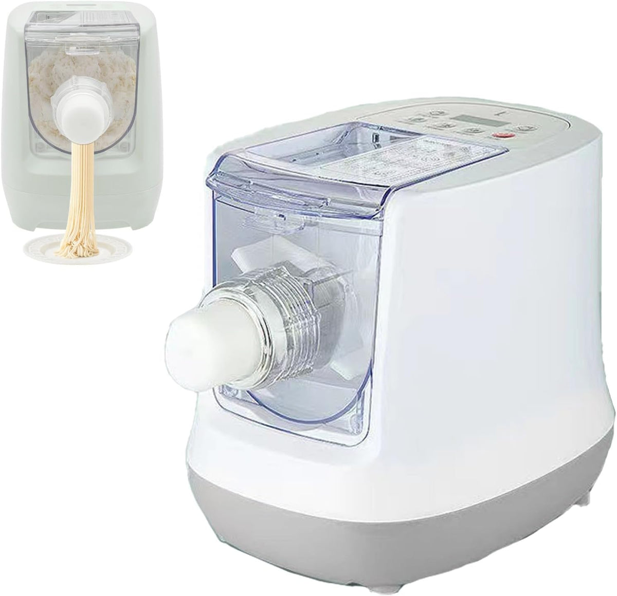 Macchine per la pasta elettriche, Kindevieft, 0,5 kg, 260 W, 9,8 pollici, Nero