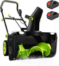 Glowdora, Spazzole, 40 V, 50 cm, 3500 W, Nero, illuminazione LED, funzionamento senza fili