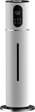 Umidificatori per tutta la casa, 8 litri, 27,5 x 27,5 x 75,5 cm, 28 W, Nero, telecomando, timer, spegnimento automatico