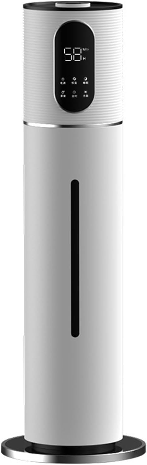 Umidificatori per tutta la casa, 8 litri, 27,5 x 27,5 x 75,5 cm, 28 W, Nero, telecomando, timer, spegnimento automatico