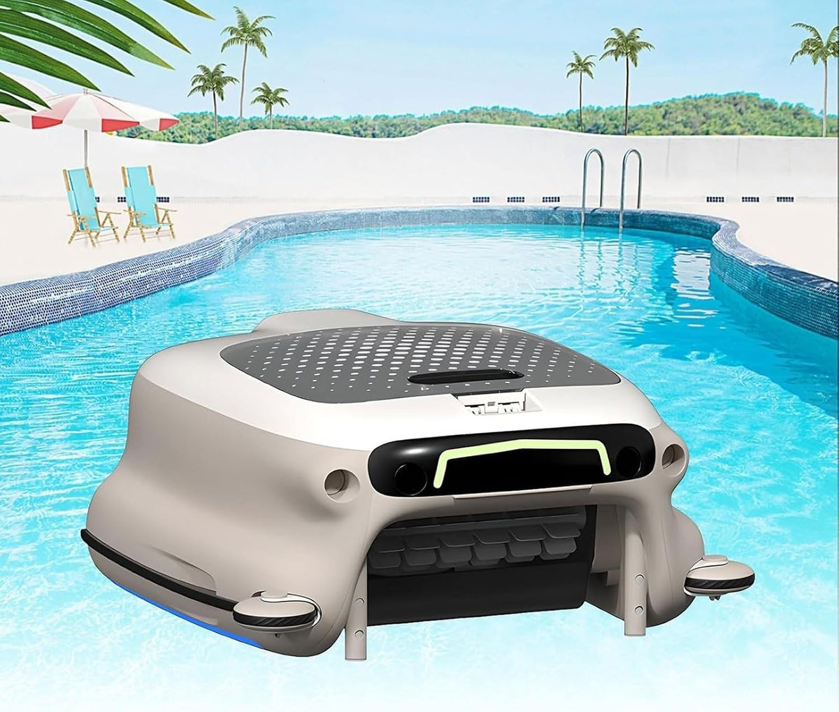 Robot aspirapolvere, 7 L, 5 kg, 3 cm, Nero, telecomando, funzionamento senza fili