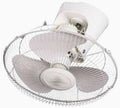 Ventilatori a piantana, YPIOUREN, 44 cm, 17,32 pollici, Bianco, telecomando, timer