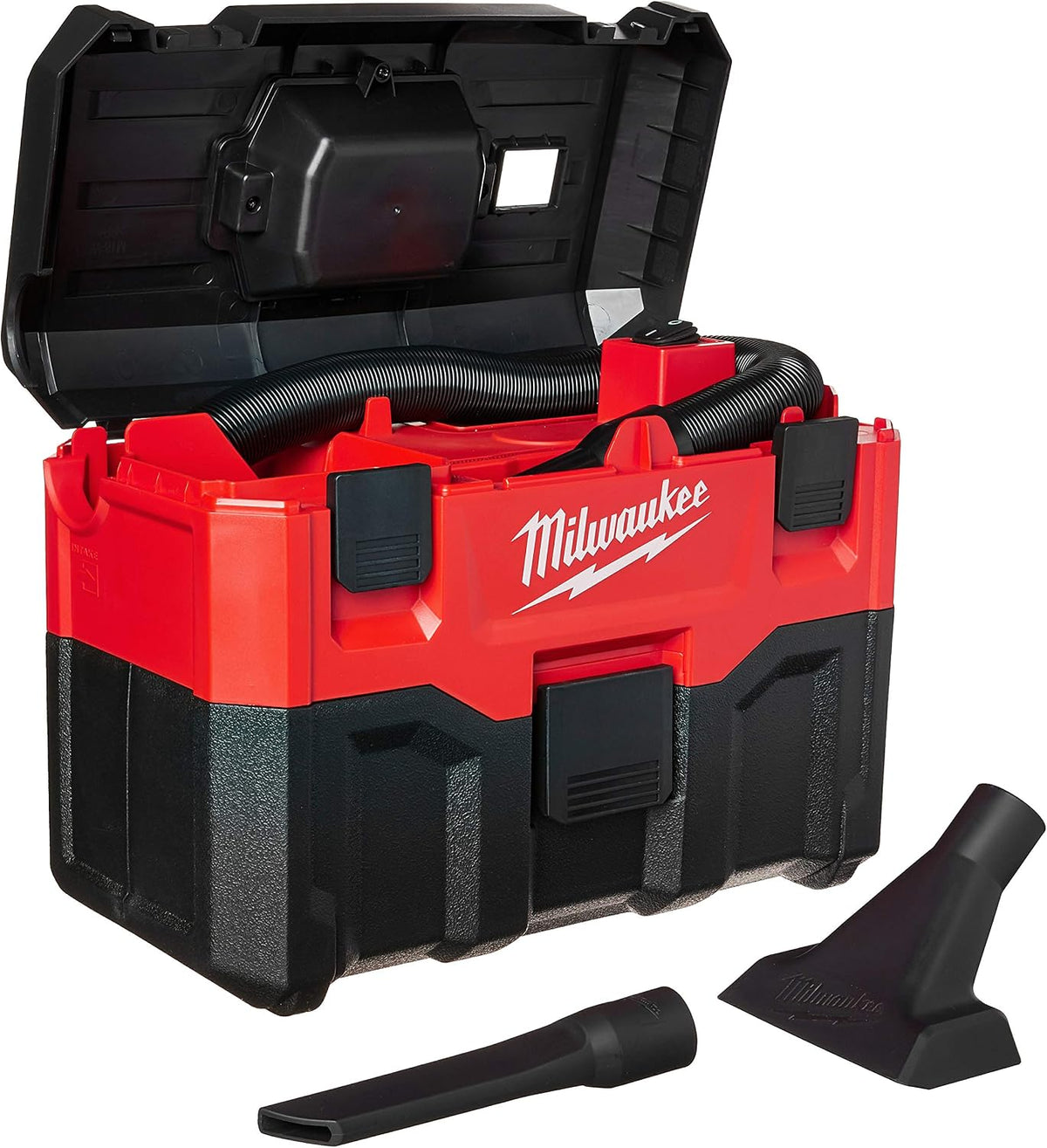Aspirapolvere, Milwaukee, 0 W, Rosso, funzionamento senza fili