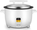 QUSYZD, Cuociriso, 8 Litri, 1350 W, Nero