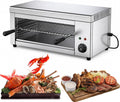 RUODATONLY, Bistecchiere, 2000 W, 460 x 160 x 260 mm, 300 °C, Argento, acciaio inox