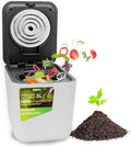 NutriChef, Secchi per fertilizzanti organici, 3 Litri, Bianco, autopulizia