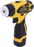 Spazzole per scarpe, Samnuerly, 5 cm, 220 V, 500 giri/min, Blu/Giallo