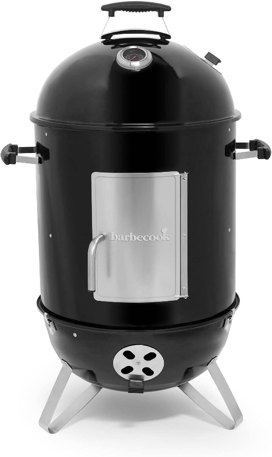 barbecook, Affumicatori, 44 cm, 61X54X112 cm, 112 cm, Nero, 3 in 1