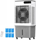 FQMYLTYN, Raffrescatore evaporativo, 70 L, 41 × 30,6 × 80 cm, 110 V, Nero, telecomando