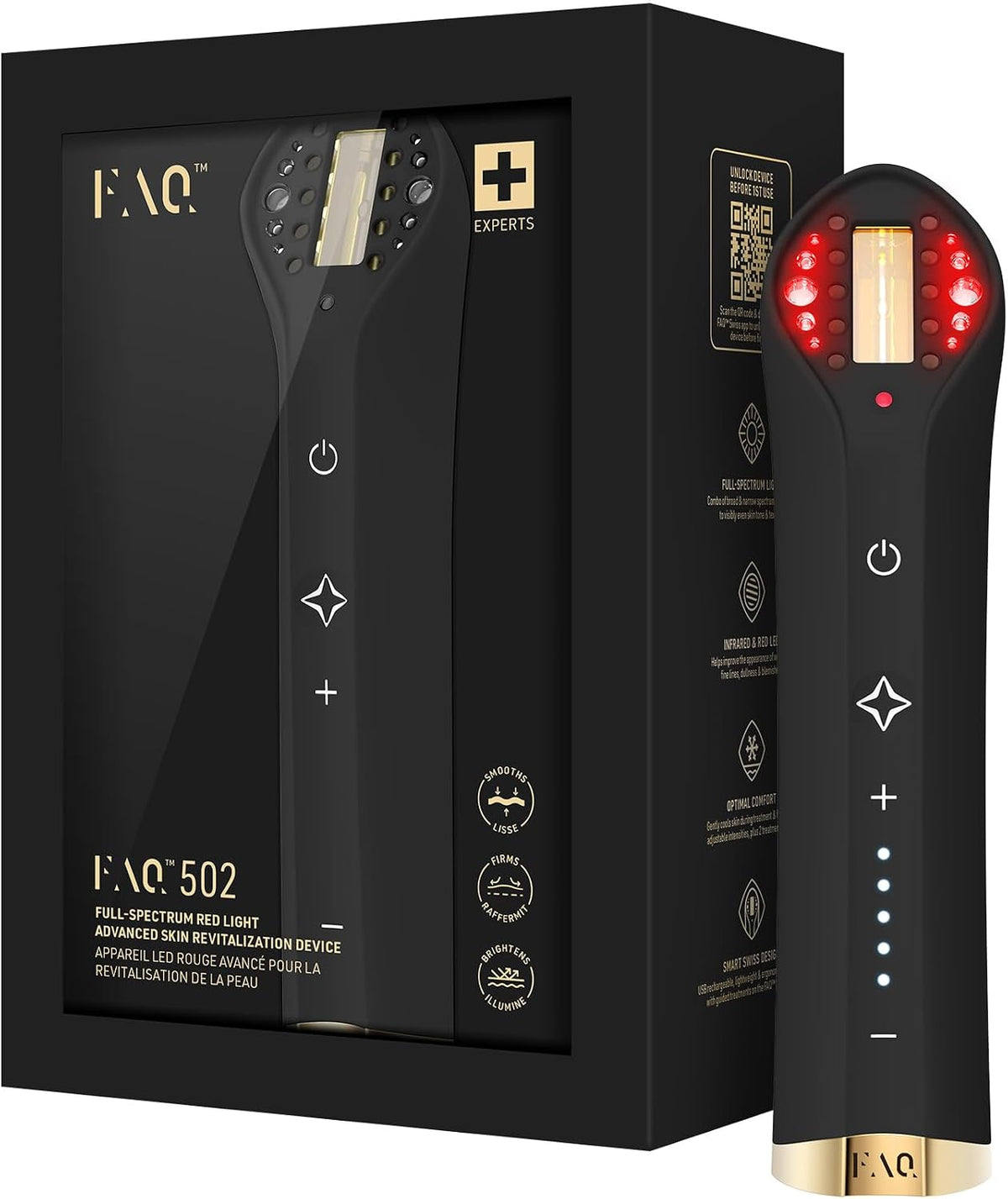FAQ, Dispositivi antirughe e anti-invecchiamento, Rosso, illuminazione LED