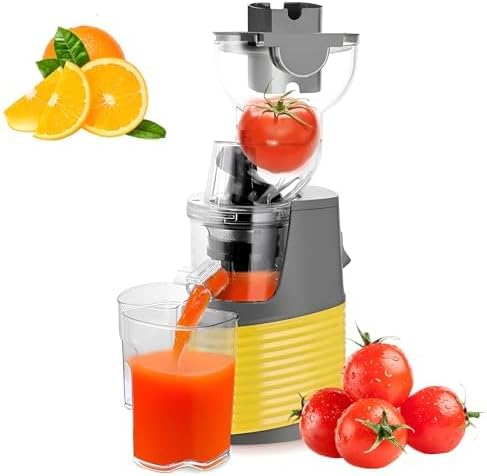 Estrattori succo albero singolo masticatori, 76 mm, 230 x 120 x 455 mm, 250 W, Nero