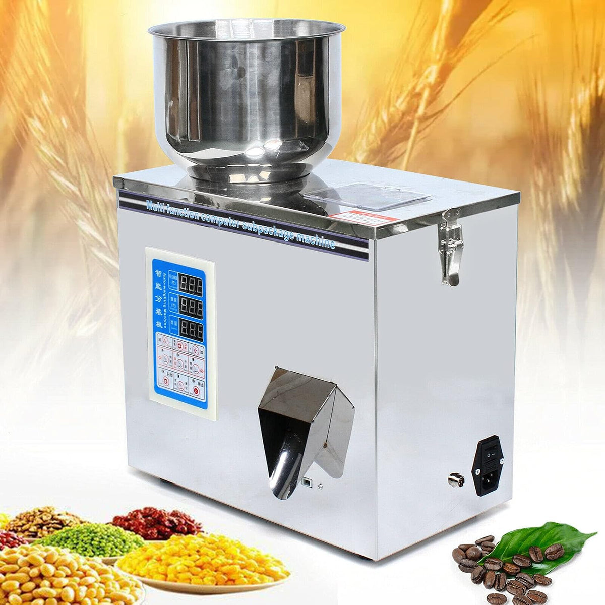Macchine sottovuoto per alimenti, kangten, 70 x 23 x 38 cm, 50 g, 220 V, Argento, acciaio inox, vano contenitore