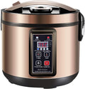 MLGB, Fermentatori, 6 L, 2 kg, Nero, acciaio inox