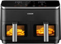 Friggitrice ad aria, Cosori, 8,5 Litri, 9,58 M, 35-230°C, Nero, illuminazione LED, Airfryer