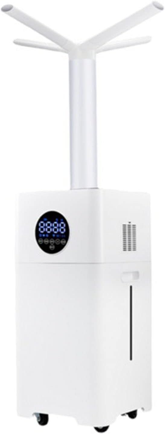 CGCSYZ, Umidificatori camera singola, 23 litri, 180 W, 35 dB, Nero, illuminazione LED, telecomando, spegnimento automatico
