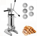 Macchine per ciambelle, 2 L, 190 x 230 x 700 mm, 5,8 kg, Argento, acciaio inox