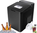 LYDBMYT, Macchina per cubetti di ghiaccio, 310 × 230 × 335 mm, 1,5 l, 8 kg, Nero